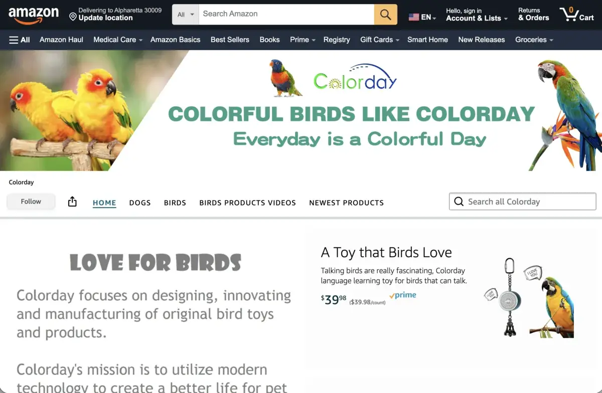 Colorday on Amazon